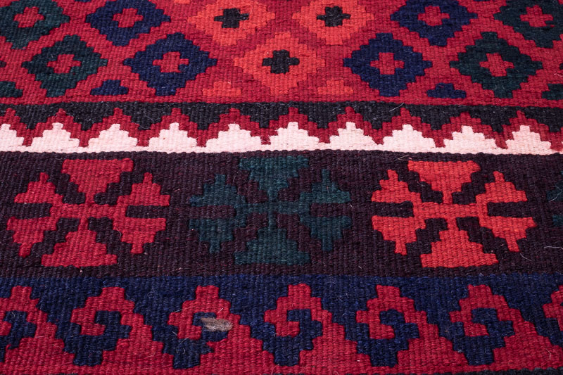 10525 Fine Afghan Ghalmouri Kilim Rug 113x270cm (3.8 x 8.10ft)