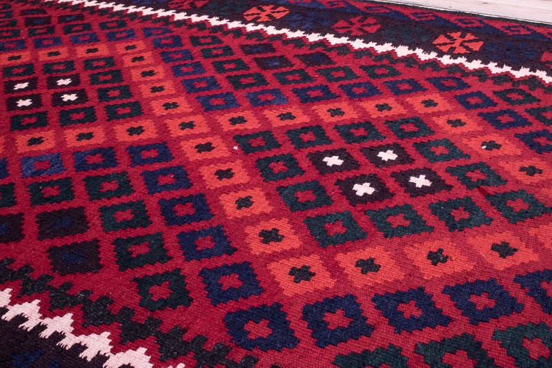 10525 Fine Afghan Ghalmouri Kilim Rug 113x270cm (3.8 x 8.10ft)