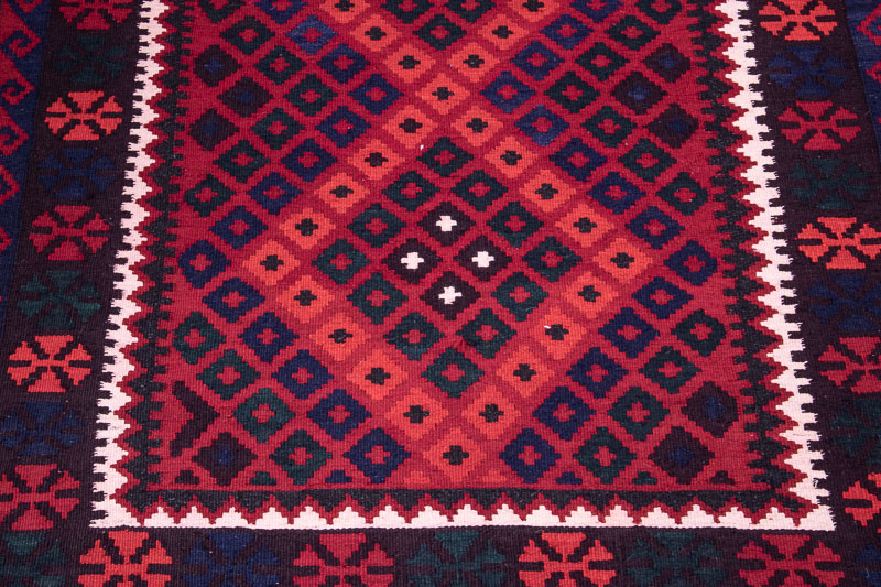 10525 Fine Afghan Ghalmouri Kilim Rug 113x270cm (3.8 x 8.10ft)