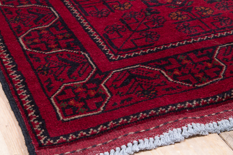 10547 Fine Afghan Runner Rug - Khal Mohammedi 66x290cm (2.2 x 9.6ft)