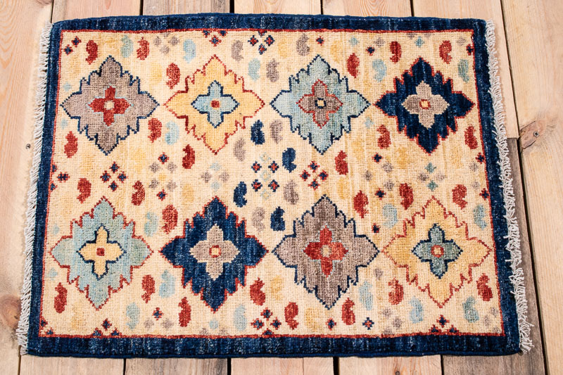 10634 Fine Afghan Ziegler Small Rug 48x62cm (1.7 x 2.0ft)