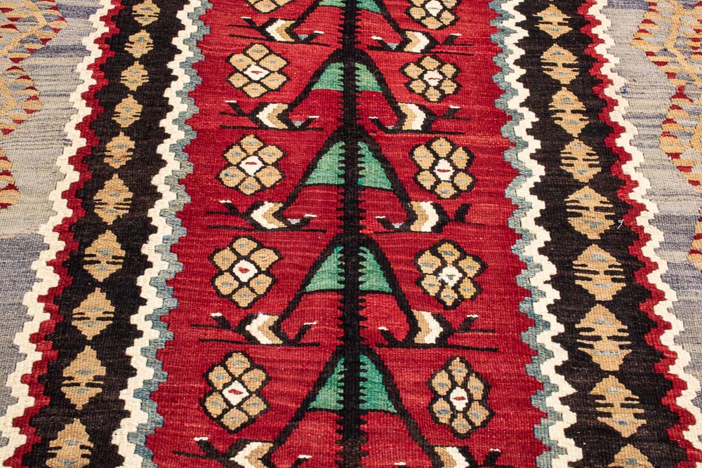 10765 Vintage Turkish Esme Kilim Rug 127x179cm (4.2 x 5.10ft)