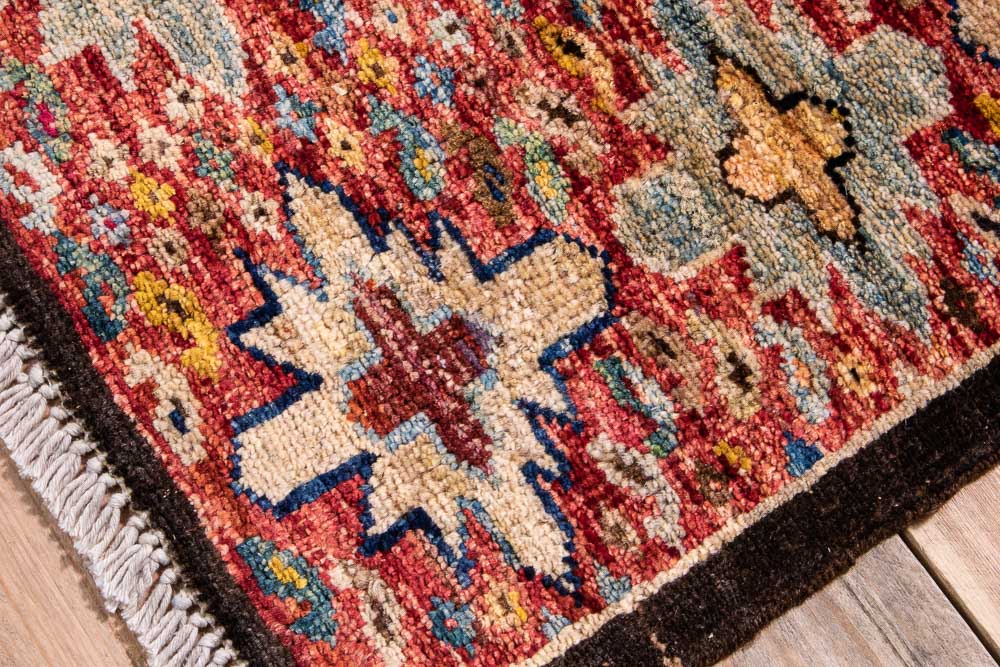 10883 Fine Afghan Ziegler Small Rug 42x60cm (1.4 x 1.11ft)