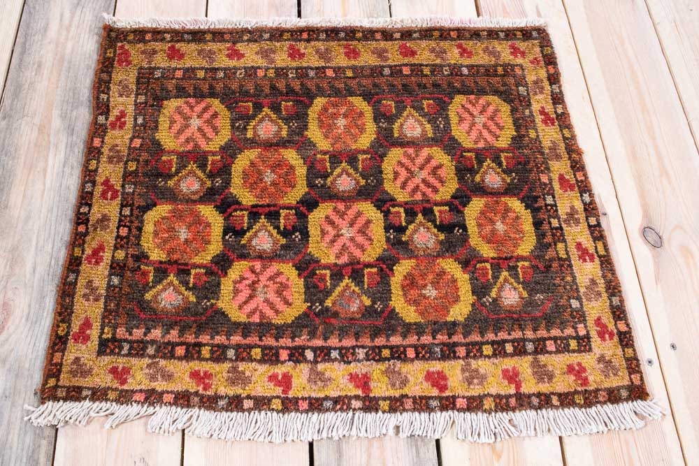 10965 Vintage Tribal Persian Sirjan Rug 54x65cm (1.9 x 2.1ft)