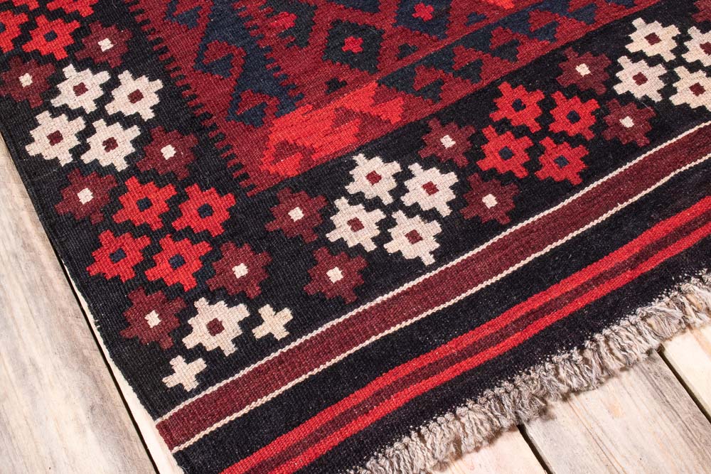 11019 Fine Afghan Ghalmouri Kilim Rug 98x148cm (3.2 x 4.10ft)