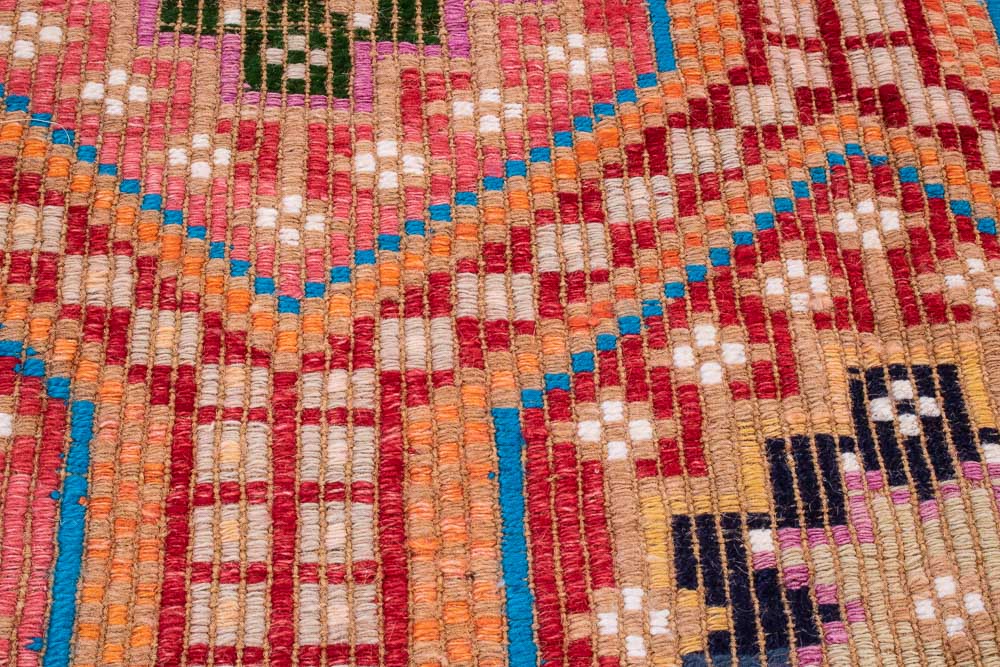 11143 Vintage Mut Turkish Zili Kilim Rug 198x347cm (6.6 x 11.4ft)