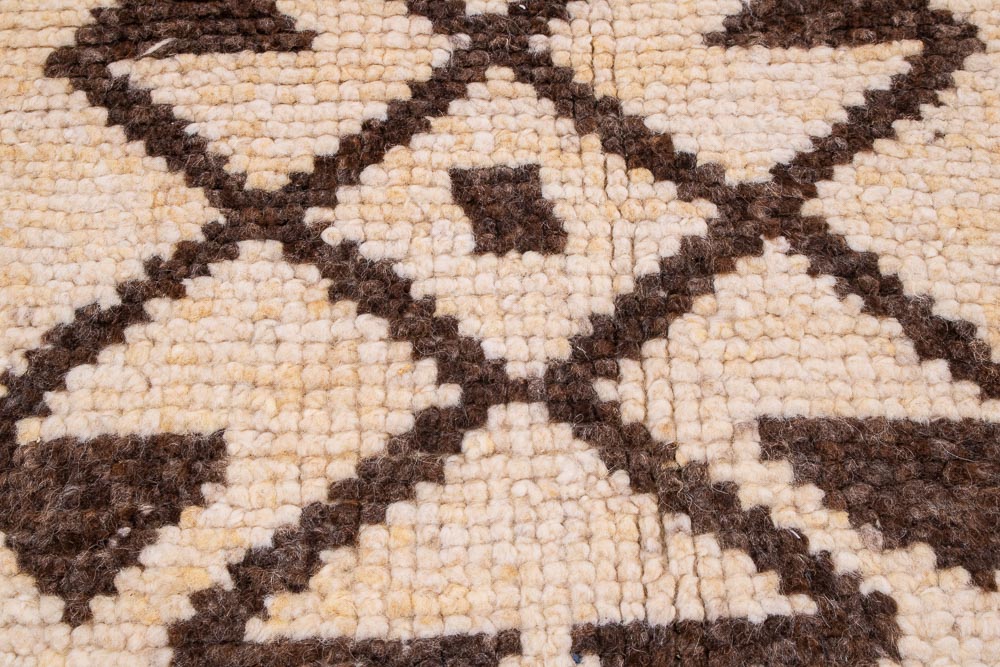 11157 Vintage Kurdish Herki Carpet Runner Rug 107x340cm (3.6 x 11.1½)