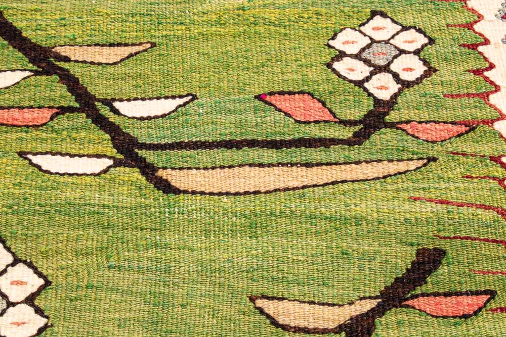 11248 Vintage Turkish Esme Kilim Rug 90x175cm (2.11 x 5.8ft)