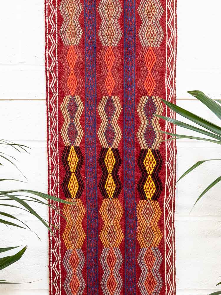 11745 Turkish Konya Narrow Kilim Runner Rug 44x426cm (1.5 x 13.11)