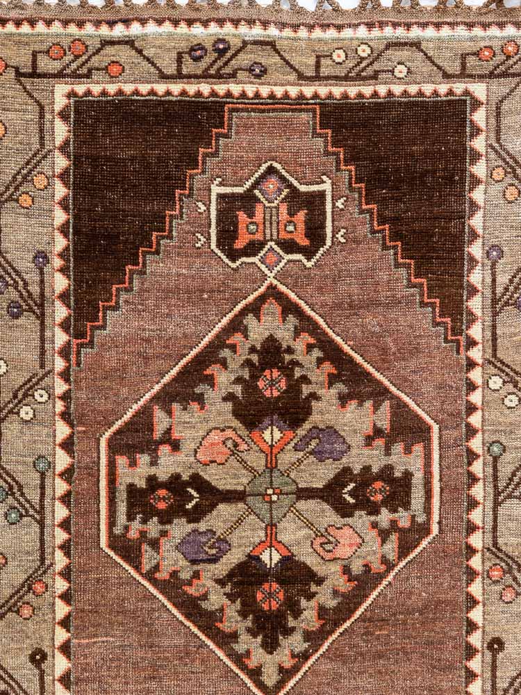 11761 Turkish Vintage Kars Rug 82x121cm (2.8 x 3.11ft)