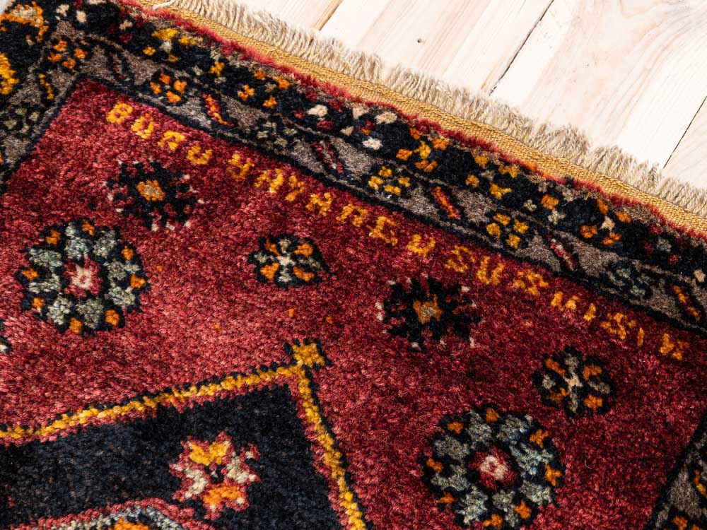 11950 Turkish Vintage Sivas Rug 65x105cm (2.1 x 3.5ft)