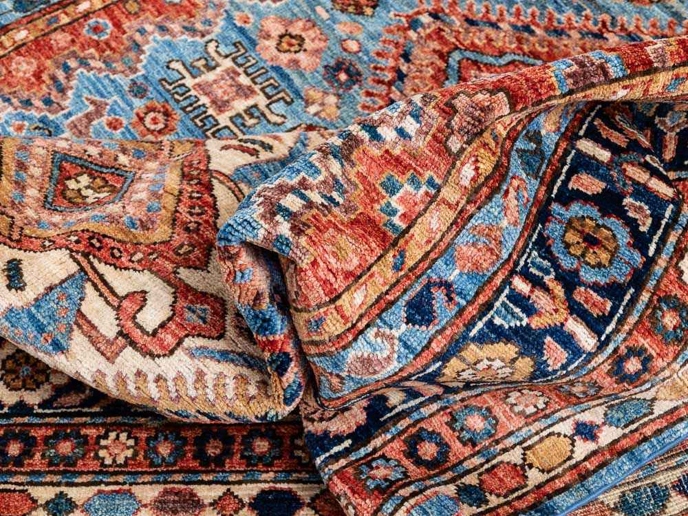 12016 Afghan Ariana Persian Design Carpet 166x248cm (5.5½ x 8.1½ft)