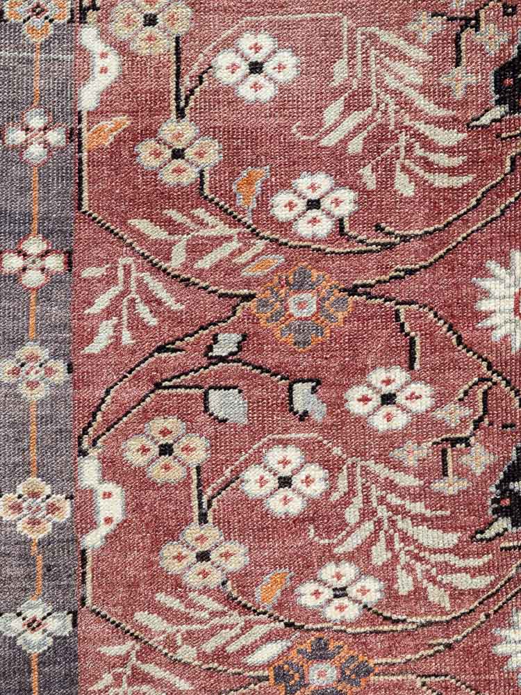 12084 Vintage Turkish Karapinar Pile Rug 147x260cm (4.10 x 8.6ft)