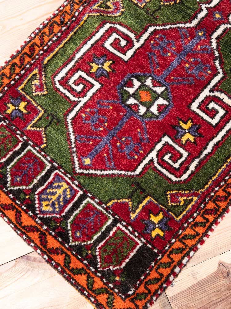 12363 Turkish Cal Vintage Carpet Floor Cushion 52x118cm (1.8½ x 3.10½ft)