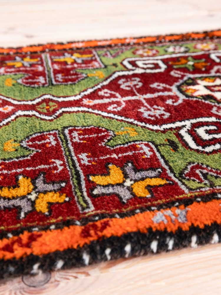 12367 Turkish Cal Vintage Carpet Floor Cushion 50x109cm (1.7½ x 3.7ft)