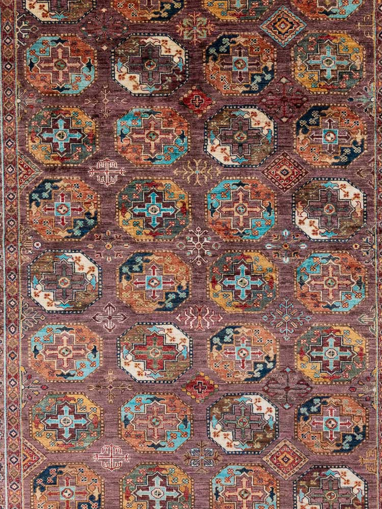12536 Fine Afghan Sultan Pile Rug 175x241cm (5.8 x 7.11ft)