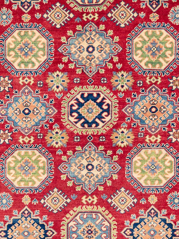 12539 Afghan Yakash Kazak Pile Rug 172x238cm (5.7 x 7.9ft)
