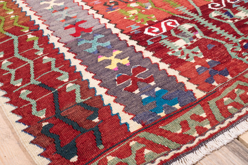 5082 Turkish Esme Kilim 104x140cm (3.5 x 4.7ft)