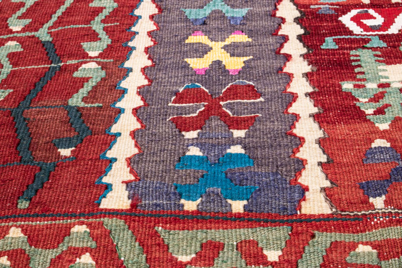 5082 Turkish Esme Kilim 104x140cm (3.5 x 4.7ft)