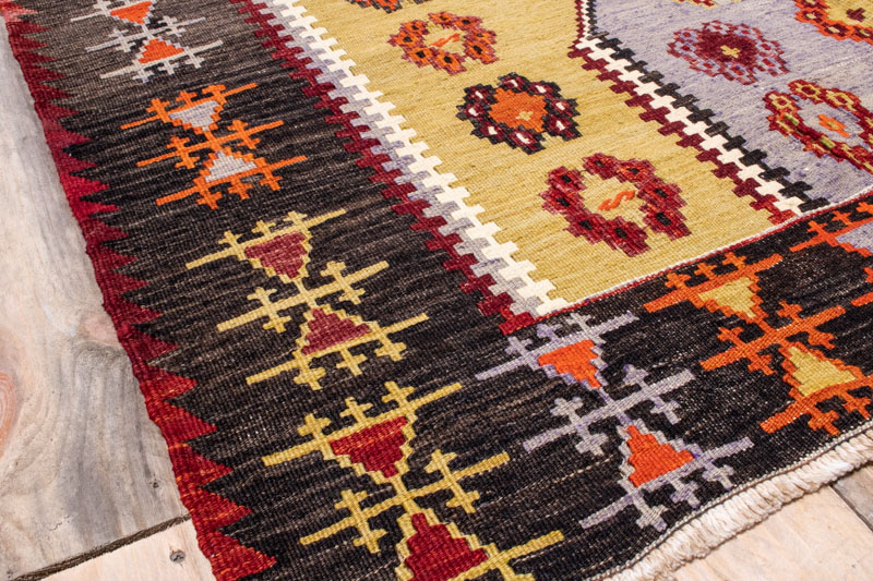 5152 Turkish Emir Dag (saf) Kilim 124x189cm (4.1 x 6.2ft)