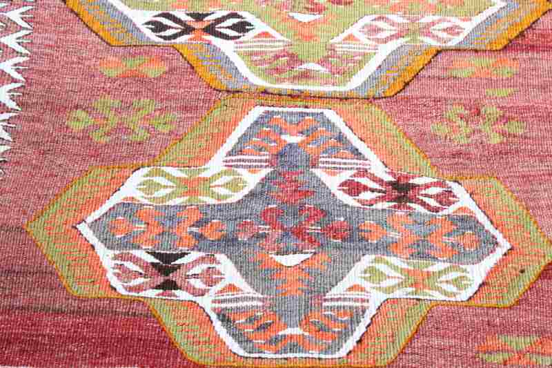 7807 Turkish Mut Kilim Rug 92x91cm (3 x 2.11ft)