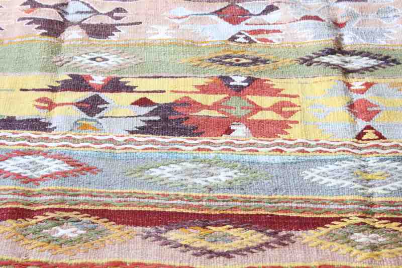 7964 Turkish Flatweave Cal Kilim 159x244cm (5.2 x 8ft)