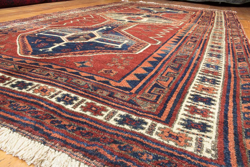 8270 Persian Sirjan Rug 118x206cm (3.10 x 6.9ft)