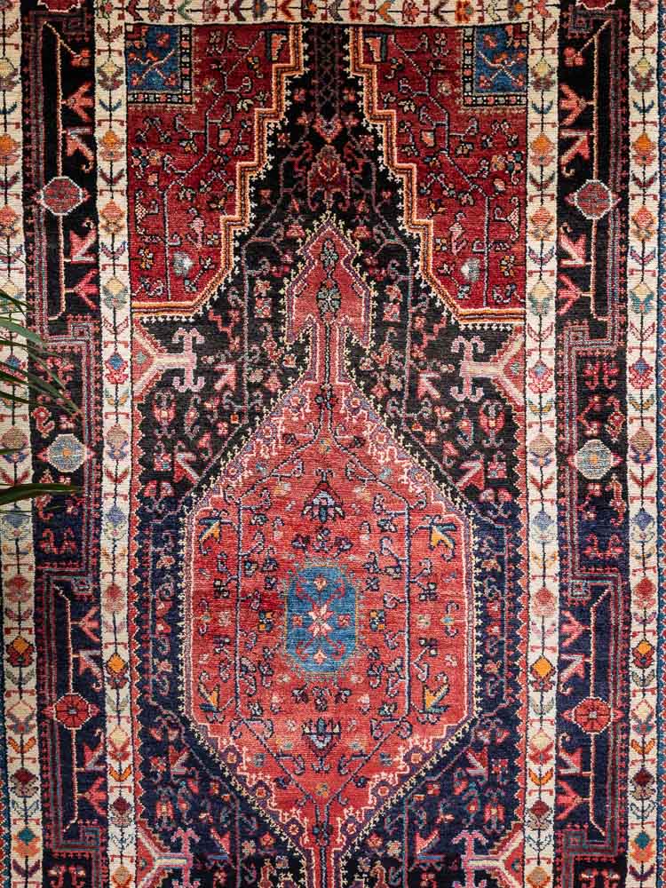 8303 Persian Toserkan Rug 124x255cm (4.0 x 8.4ft)