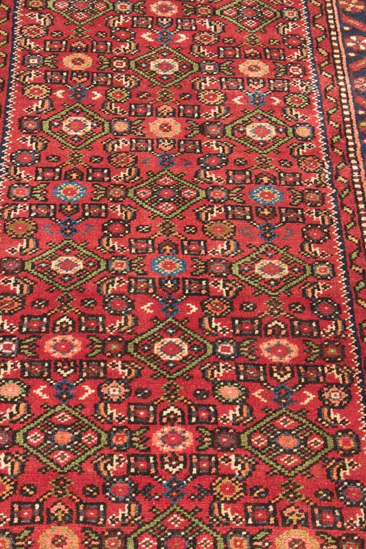 8466 Oriental Persian Hosseinabad Runner Rug 82x395cm (2.8½ x 12.11½ft)