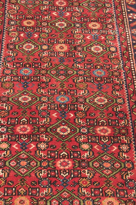 8466 Oriental Persian Hosseinabad Runner Rug 82x395cm (2.8 x 12.11ft)