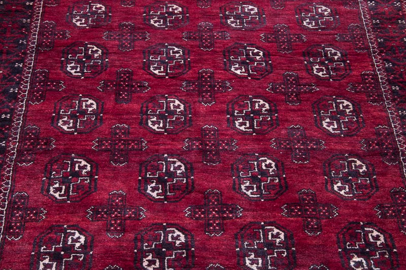 8888 Persian Mashad Baluch Oriental Rug 113x200cm (3.8½ x 6.6½ft)