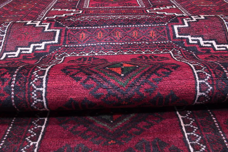 8897 Mashad Baluch Persian Oriental Rug 122x242cm (4 x 7.11ft)