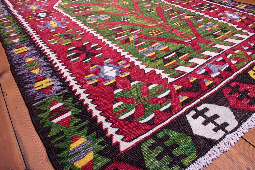 9070 Turkish Kilim Rug - Esme 108x141cm (3.6 x 4.7ft)