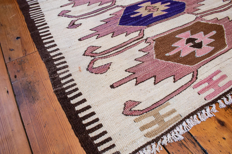 9439 Vintage Turkish Kilim Rug - Mut 86x121cm (2.10 x 3.11ft)