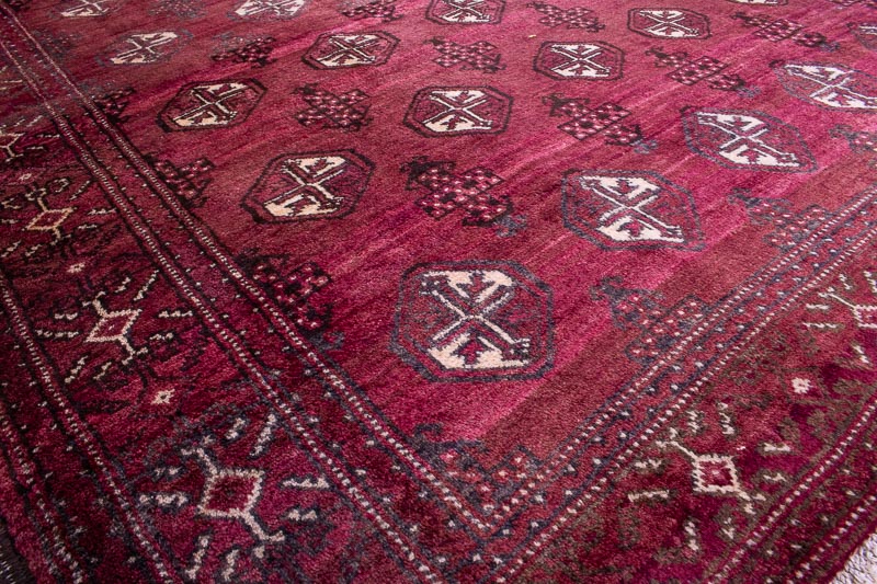 9695 Persian Kurdi Gouchan Carpet 215x296cm (7.0½ x 9.8½ft)