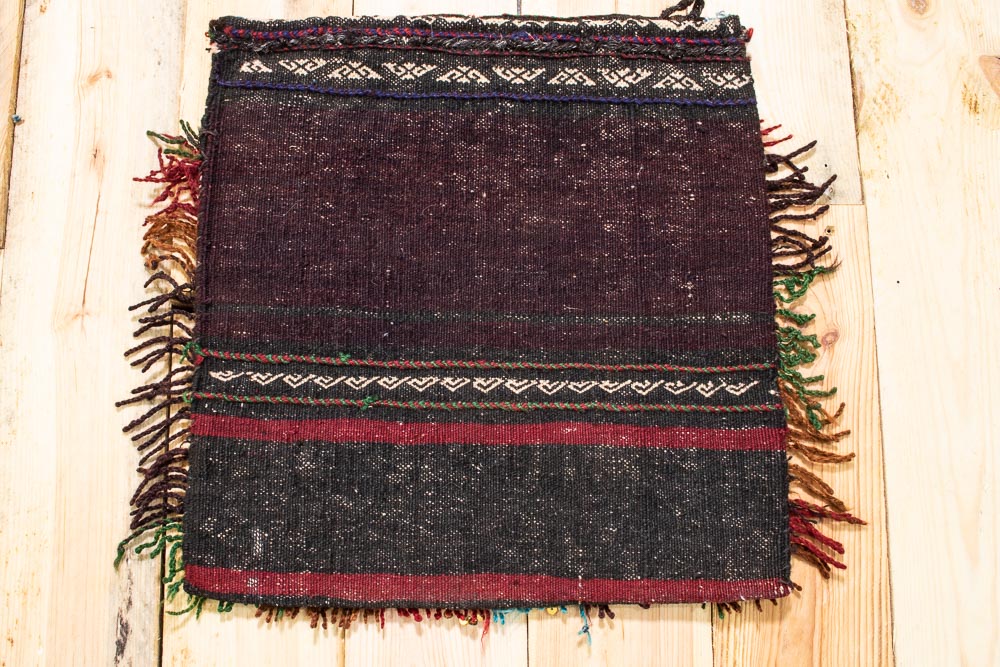 CC1425 Tribal Afghan Baluch Carpet Cushion Cover 43x44cm (1.5 x 1.5ft)