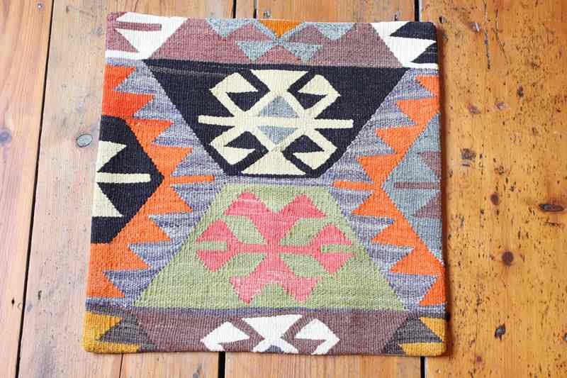 KC1272 Turkish Kilim Cushion Cover 40x40cm