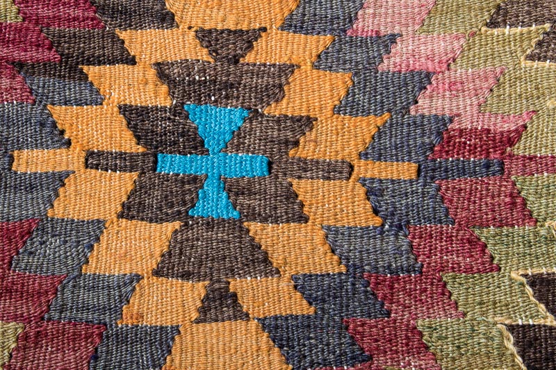 KC1446 Turkish Kilim Cushion Cover 50x50cm