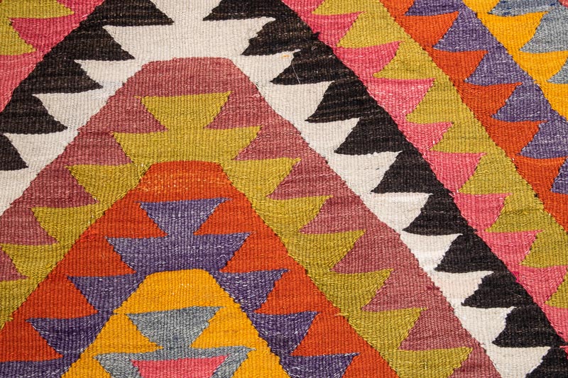 KC1559 Large Turkish Kilim Cushion Cover 70x70cm