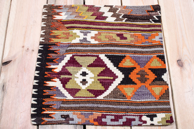 KC1632 Turkish Kilim Cushion Cover 40x40cm