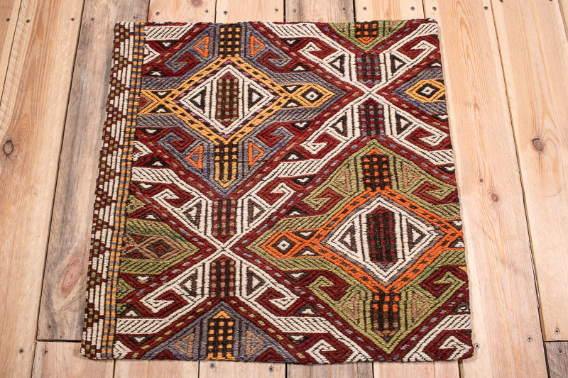 KC1751 Turkish Kilim Cushion Cover 60x60cm