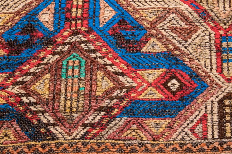 KC1752 Turkish Kilim Cushion Cover 60x60cm