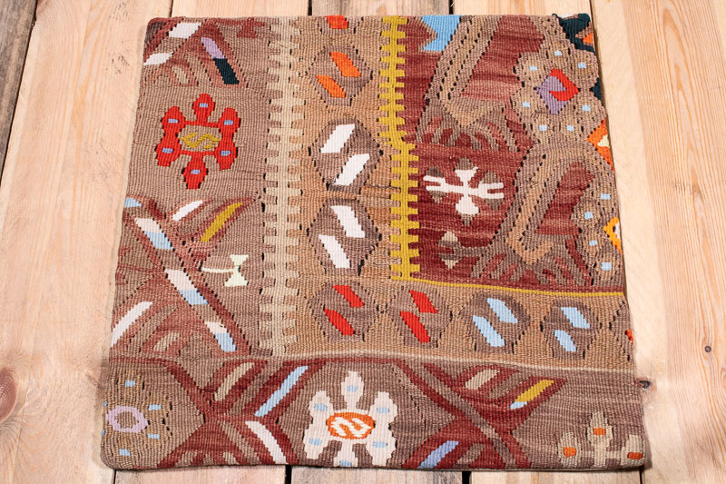 KC1759 Turkish Kilim Cushion Cover 40x40cm