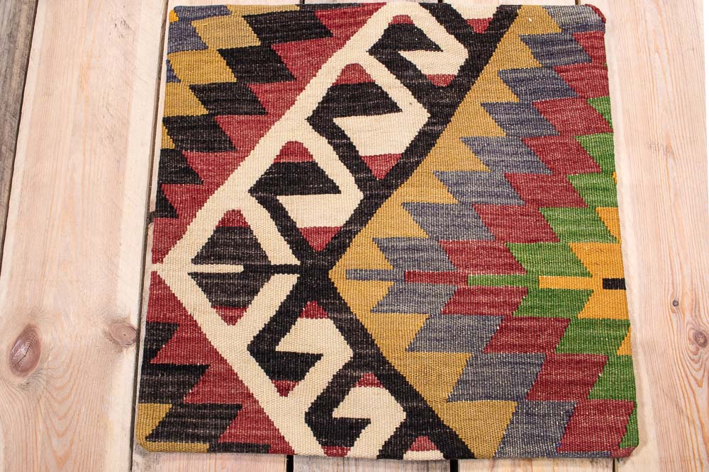 KC1862 Turkish Kilim Cushion Cover 40x40cm