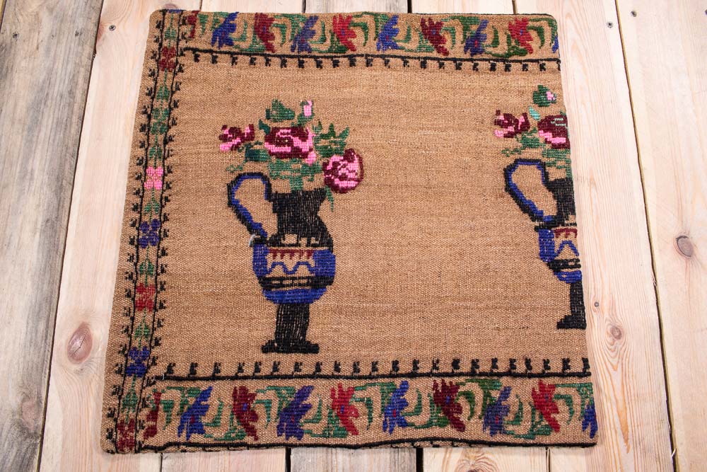 KC1865 Turkish Kilim Cushion Cover 50x50cm