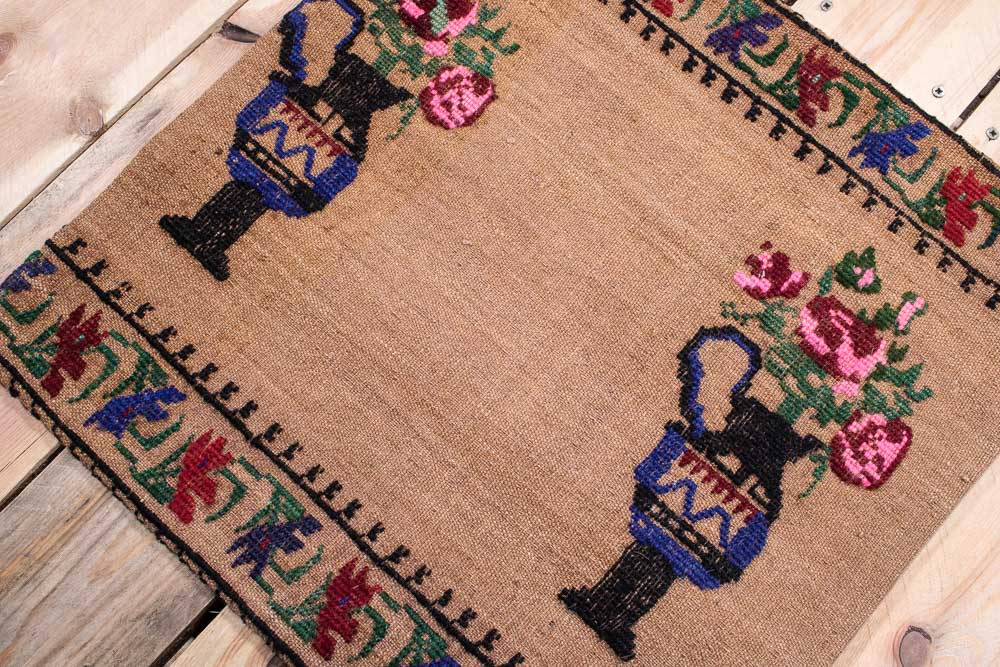 KC1870 Turkish Kilim Cushion Cover 50x50cm