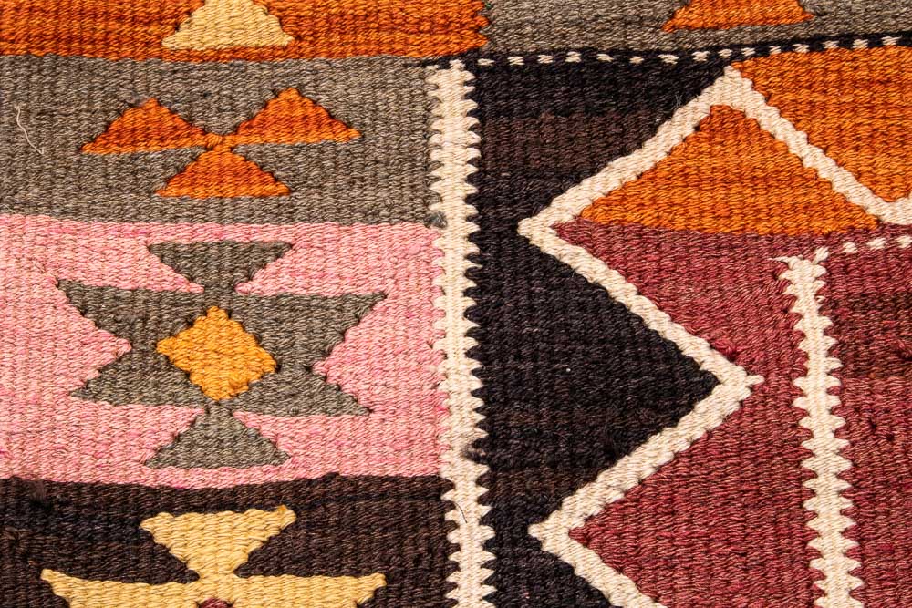 KC1895 Turkish Kilim Cushion Cover 60x60cm