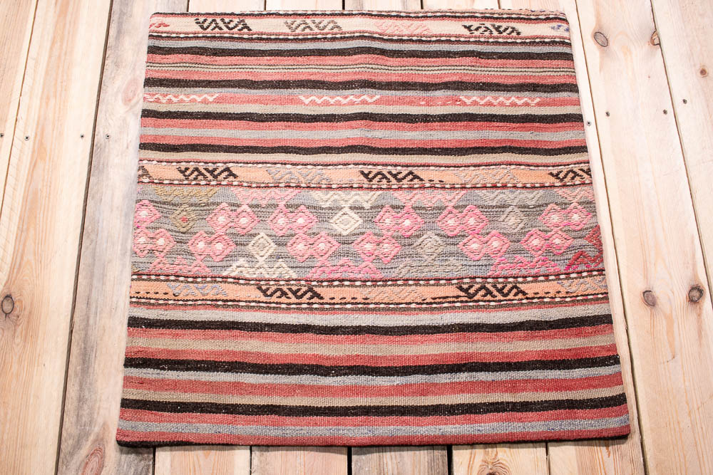 KC1920 Large Turkish Kilim Cushion Cover 70x70cm