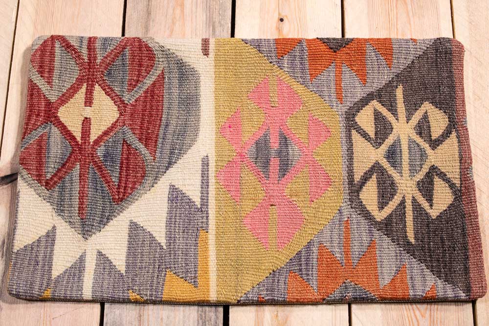 KC1955 Turkish Kilim Cushion Cover 30x50cm