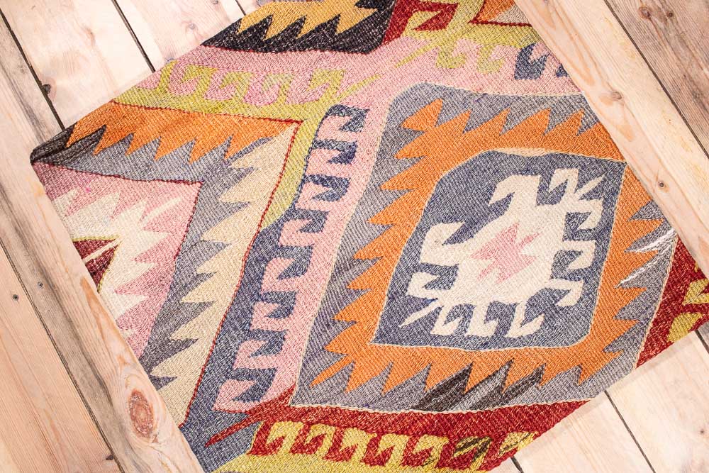 KC2047 Turkish Kilim Cushion Cover 60x60cm